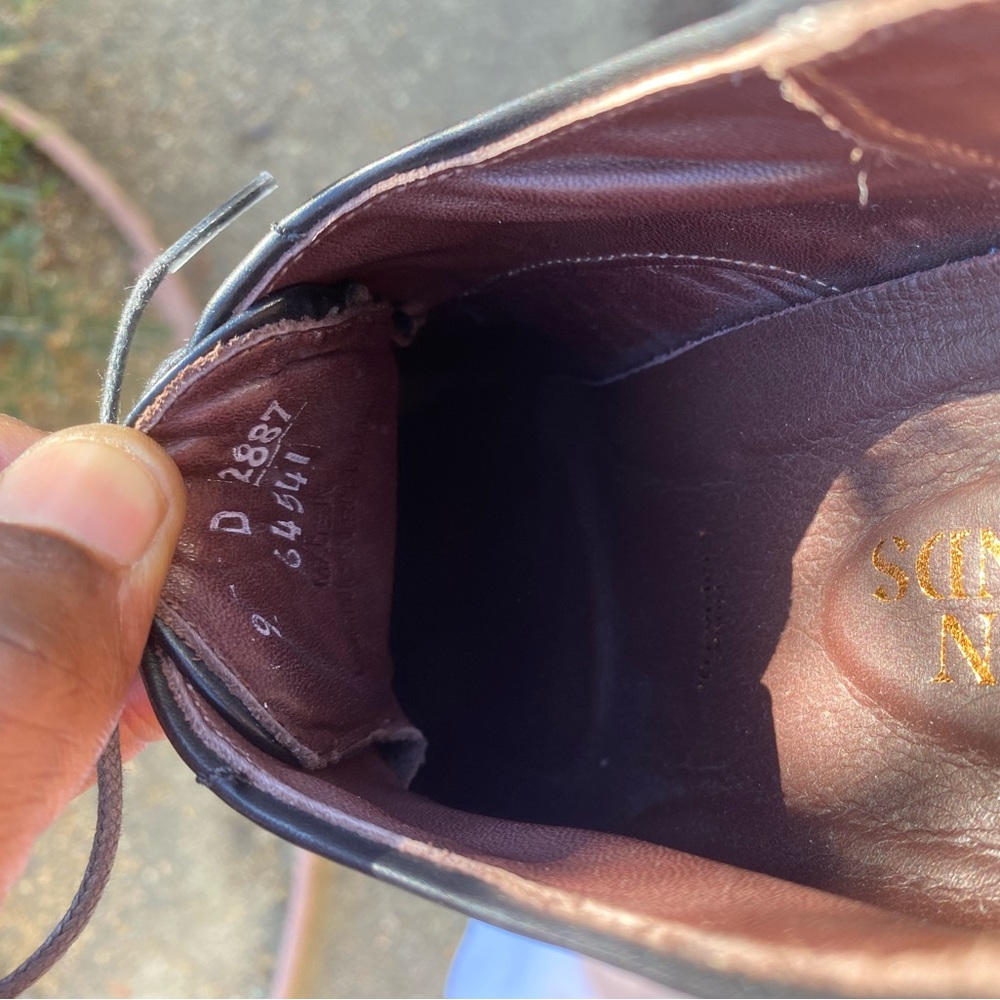 NW Allen Edmonds Port Washington Oxfords Sz 9D - Picture 7 of 9